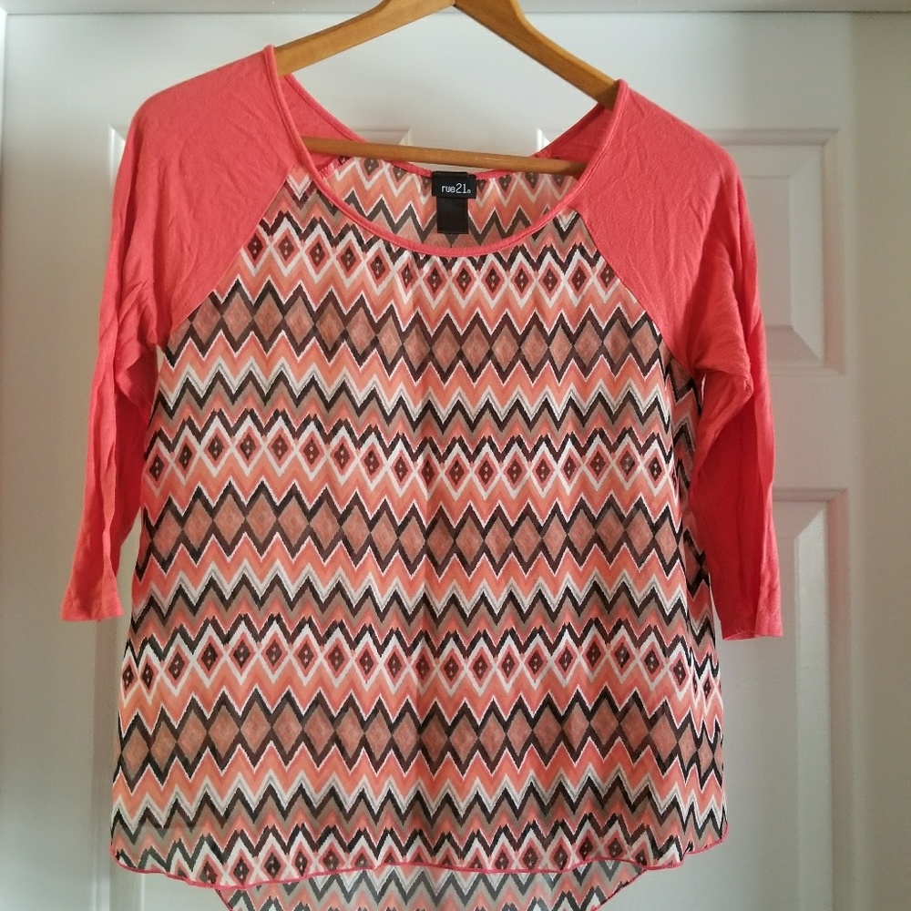 Zig Zap Summer Top